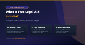 What Is Free Legal Aid in India A Complete Guide