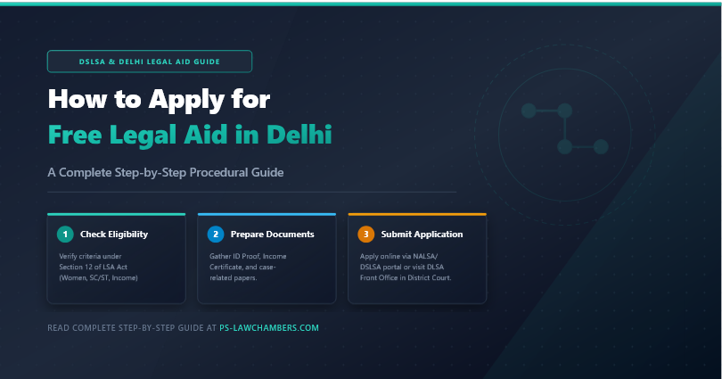 How to Apply for Free Legal Aid in Delhi (Step-by-Step Guide)